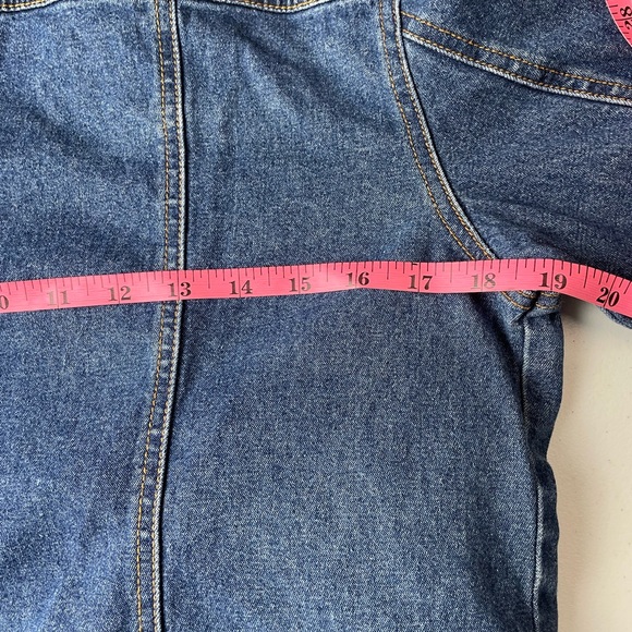 Ca.Sual Jean Jacket Blue Women’s Size L normal wear - Picture 5 of 7